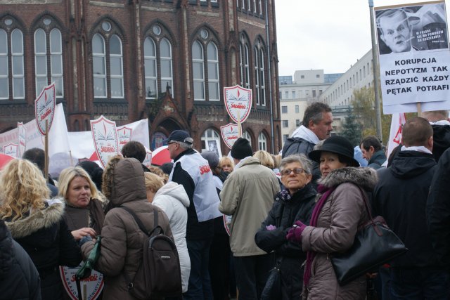 Manifestacja w Gdańsku 09.11.2013 r.